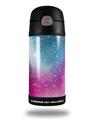 Skin Decal Wrap compatible with Thermos Funtainer 12oz Bottle Dynamic Pink Galaxy (BOTTLE NOT INCLUDED)