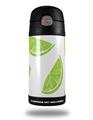 Skin Decal Wrap compatible with Thermos Funtainer 12oz Bottle Limes (BOTTLE NOT INCLUDED)