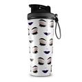Skin Wrap Decal for IceShaker 2nd Gen 26oz Face Dark Purple (SHAKER NOT INCLUDED)