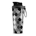 Skin Wrap Decal for IceShaker 2nd Gen 26oz Scales Black (SHAKER NOT INCLUDED)
