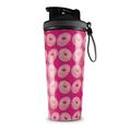 Skin Wrap Decal for IceShaker 2nd Gen 26oz Donuts Hot Pink Fuchsia (SHAKER NOT INCLUDED)