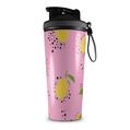 Skin Wrap Decal for IceShaker 2nd Gen 26oz Lemon Pink (SHAKER NOT INCLUDED)