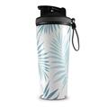 Skin Wrap Decal for IceShaker 2nd Gen 26oz Palms 02 Blue (SHAKER NOT INCLUDED)