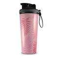 Skin Wrap Decal for IceShaker 2nd Gen 26oz Palms 01 Pink On Pink (SHAKER NOT INCLUDED)