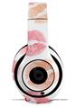 WraptorSkinz Skin Decal Wrap compatible with Beats Studio 2 and 3 Wired and Wireless Headphones Pink Orange Lips Skin Only (HEADPHONES NOT INCLUDED)