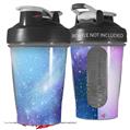 Decal Style Skin Wrap works with Blender Bottle 20oz Dynamic Blue Galaxy (BOTTLE NOT INCLUDED)