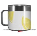 Skin Decal Wrap compatible with Yeti Coffee Mug 14oz Lemons - 14 oz CUP NOT INCLUDED by WraptorSkinz