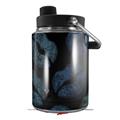Skin Decal Wrap for Yeti Half Gallon Jug Blue Green And Black Lips - JUG NOT INCLUDED by WraptorSkinz