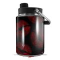 Skin Decal Wrap for Yeti Half Gallon Jug Red And Black Lips - JUG NOT INCLUDED by WraptorSkinz