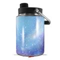 Skin Decal Wrap compatible with Yeti Half Gallon Jug Dynamic Blue Galaxy - JUG NOT INCLUDED by WraptorSkinz