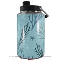 Skin Decal Wrap for Yeti 1 Gallon Jug Sea Blue - JUG NOT INCLUDED by WraptorSkinz