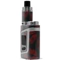 Skin Decal Wrap for Smok AL85 Alien Baby Red And Black Lips VAPE NOT INCLUDED