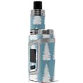Skin Decal Wrap for Smok AL85 Alien Baby Winter Trees Blue VAPE NOT INCLUDED