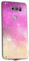 Skin Decal Wrap compatible with LG V30 Dynamic Cotton Candy Galaxy