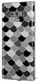 Decal style Skin Wrap compatible with Samsung Galaxy Note 9 Scales Black