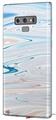Decal style Skin Wrap compatible with Samsung Galaxy Note 9 Marble Beach