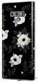 Decal style Skin Wrap compatible with Samsung Galaxy Note 9 Poppy Dark