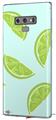 Decal style Skin Wrap compatible with Samsung Galaxy Note 9 Limes Blue