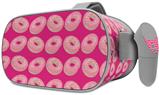 Decal style Skin Wrap compatible with Oculus Go Headset - Donuts Hot Pink Fuchsia (OCULUS NOT INCLUDED)