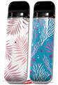 Skin Decal Wrap 2 Pack for Smok Novo v1 Palms 02 Pink VAPE NOT INCLUDED