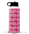 Skin Wrap Decal compatible with Hydro Flask Wide Mouth Bottle 32oz Donuts Hot Pink Fuchsia (BOTTLE NOT INCLUDED)