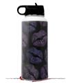 Skin Wrap Decal compatible with Hydro Flask Wide Mouth Bottle 32oz Purple And Black Lips (BOTTLE NOT INCLUDED)