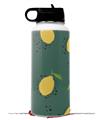 Skin Wrap Decal compatible with Hydro Flask Wide Mouth Bottle 32oz Lemon Green (BOTTLE NOT INCLUDED)