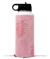 Skin Wrap Decal compatible with Hydro Flask Wide Mouth Bottle 32oz Palms 01 Pink On Pink (BOTTLE NOT INCLUDED)
