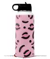 Skin Wrap Decal compatible with Hydro Flask Wide Mouth Bottle 32oz Pink Cheetah (BOTTLE NOT INCLUDED)
