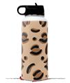 Skin Wrap Decal compatible with Hydro Flask Wide Mouth Bottle 32oz Cheetah (BOTTLE NOT INCLUDED)