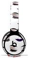 WraptorSkinz Skin Skin Decal Wrap works with Beats Solo Pro (Original) Headphones Face Dark Purple Skin Only BEATS NOT INCLUDED