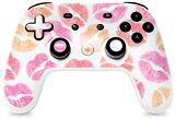 Skin Decal Wrap works with Original Google Stadia Controller Pink Orange Lips Skin Only CONTROLLER NOT INCLUDED