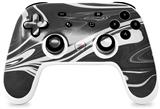 Skin Decal Wrap works with Original Google Stadia Controller Black Marble Skin Only CONTROLLER NOT INCLUDED