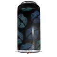 WraptorSkinz Skin Decal Wrap compatible with Yeti 16oz Tall Colster Can Cooler Insulator Blue Green And Black Lips (COOLER NOT INCLUDED)