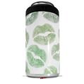 WraptorSkinz Skin Decal Wrap compatible with Yeti 16oz Tall Colster Can Cooler Insulator Green Lips (COOLER NOT INCLUDED)