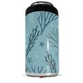 WraptorSkinz Skin Decal Wrap compatible with Yeti 16oz Tall Colster Can Cooler Insulator Sea Blue (COOLER NOT INCLUDED)