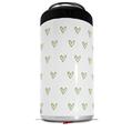 WraptorSkinz Skin Decal Wrap compatible with Yeti 16oz Tall Colster Can Cooler Insulator Hearts Green (COOLER NOT INCLUDED)