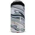 WraptorSkinz Skin Decal Wrap compatible with Yeti 16oz Tall Colster Can Cooler Insulator Blue Black Marble (COOLER NOT INCLUDED)