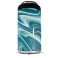 WraptorSkinz Skin Decal Wrap compatible with Yeti 16oz Tall Colster Can Cooler Insulator Blue Marble (COOLER NOT INCLUDED)