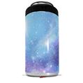WraptorSkinz Skin Decal Wrap compatible with Yeti 16oz Tall Colster Can Cooler Insulator Dynamic Blue Galaxy (COOLER NOT INCLUDED)