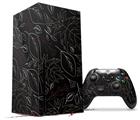 WraptorSkinz Skin Wrap compatible with the 2020 XBOX Series X Console and Controller Fall Pink White Brown (XBOX NOT INCLUDED)