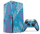 WraptorSkinz Skin Wrap compatible with the 2020 XBOX Series X Console and Controller Sea Pink (XBOX NOT INCLUDED)