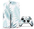 WraptorSkinz Skin Wrap compatible with the 2020 XBOX Series X Console and Controller Palms 02 Blue (XBOX NOT INCLUDED)