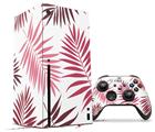 WraptorSkinz Skin Wrap compatible with the 2020 XBOX Series X Console and Controller Palms 02 Red (XBOX NOT INCLUDED)