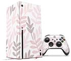 WraptorSkinz Skin Wrap compatible with the 2020 XBOX Series X Console and Controller Watercolor Leaves (XBOX NOT INCLUDED)