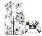 WraptorSkinz Skin Wrap compatible with the 2020 XBOX Series X Console and Controller Poppy White (XBOX NOT INCLUDED)