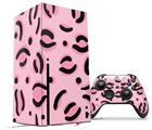 WraptorSkinz Skin Wrap compatible with the 2020 XBOX Series X Console and Controller Pink Cheetah (XBOX NOT INCLUDED)