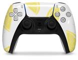 WraptorSkinz Skin Wrap compatible with the Sony PS5 DualSense Controller Lemons (CONTROLLER NOT INCLUDED)