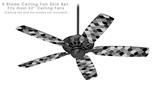Scales Black - Ceiling Fan Skin Kit fits most 52 inch fans (FAN and BLADES SOLD SEPARATELY)