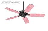 Palms 01 Pink On Pink - Ceiling Fan Skin Kit fits most 52 inch fans (FAN and BLADES SOLD SEPARATELY)